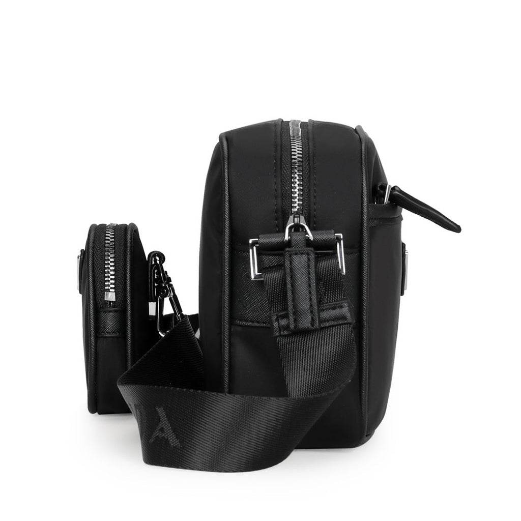 PRDA Re-Nylon camera-style shoulder bag