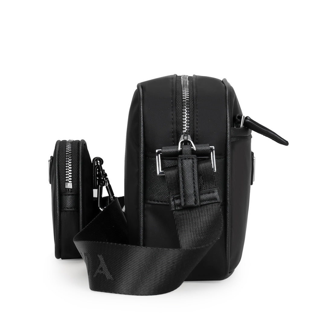 PRDA Re-Nylon camera-style shoulder bag