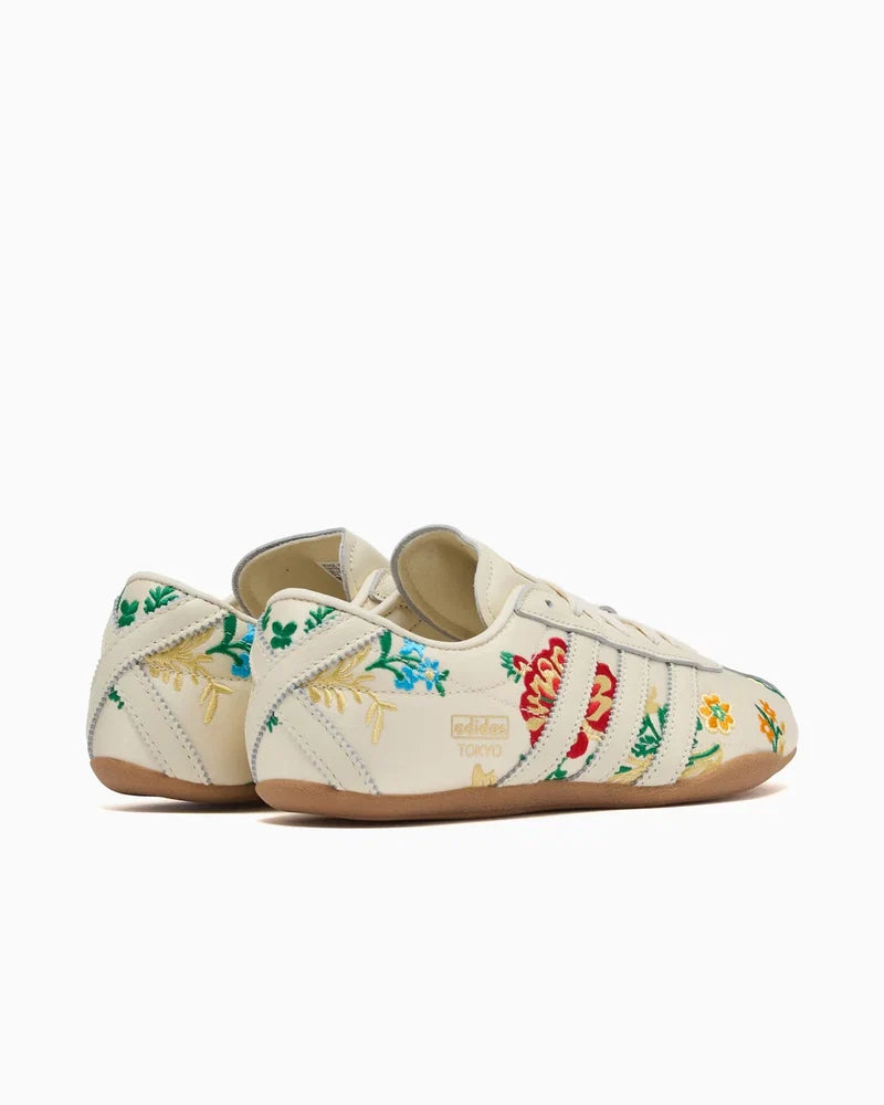 Adidas Tokyo Crew White Floral Embroidery (Women's)